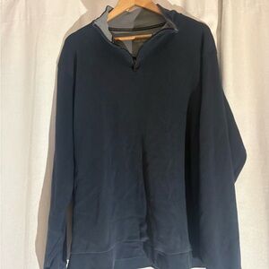 Cabela's Dark Blue Zip-Up Sweater